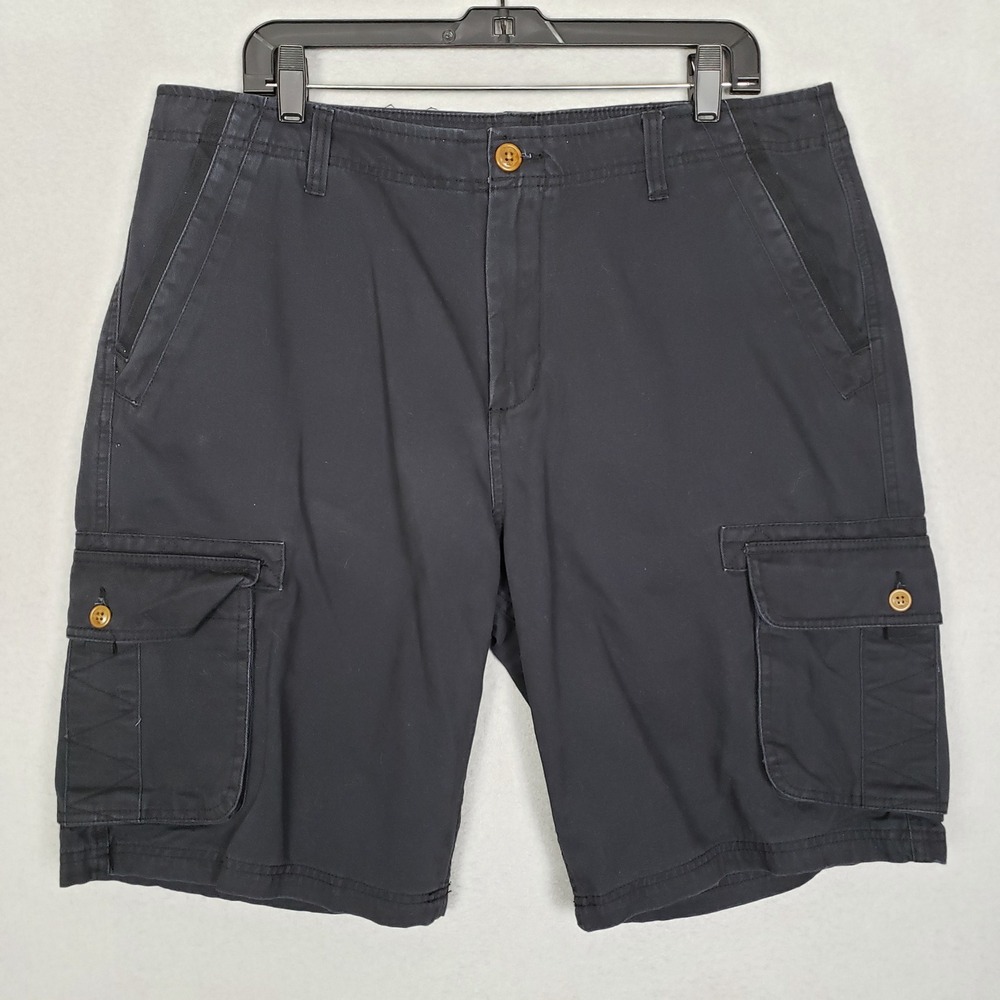 Quick Silver Men's‎ Size 36 Blue Cargo Shorts Y2K Summer Skater Utility Gorpcore